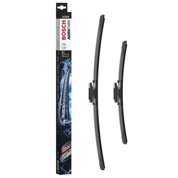 Bosch Aerotwin Muz Silecek Takımı Citroen C-Elysee 2012-2018 ile uyumlu ürün görseli 1