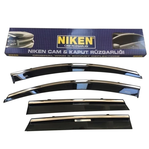 Niken Kromlu Cam Rüzgarlığı Dacia Duster 2010-2017 ile uyumlu ürün görseli 1