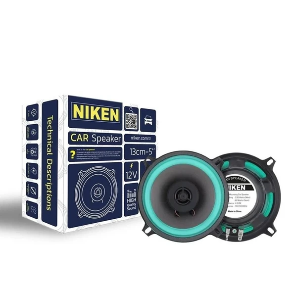 Niken Araç Hoparlörü 13CM 5inç 4 OHM 130 Watt 1 ADET ürün görseli 1