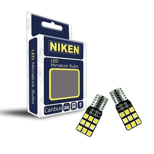 Niken Led Ampul T10 Canbus Park Ledi 18 Ledli 12V ürün görseli 1