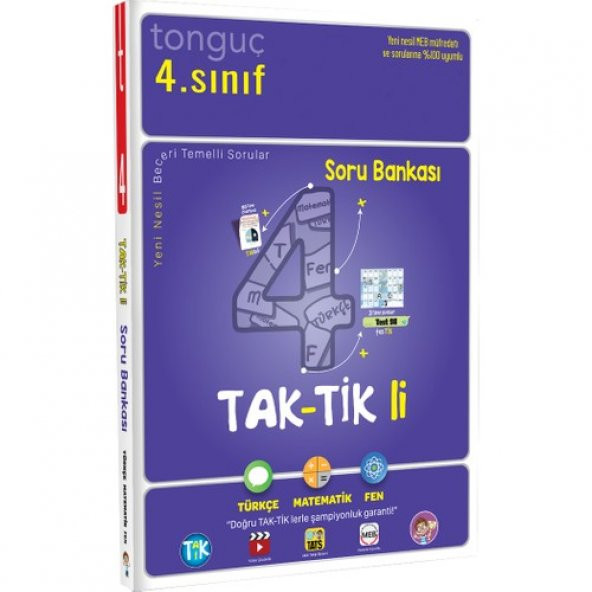 Tonguç 4. Sınıf Tak-Tikli S.B. ürün görseli 1