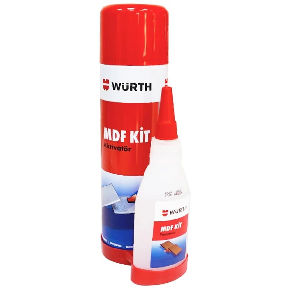 Würth Mdf Kit Aktivatör Hızlı Yapıştırıcı 100 ml + 500 ml ürün görseli 1