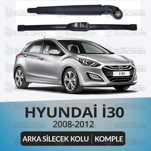 Hyundai İ30 2008-2012 Komple Arka Silecek Kolu Ve Süpürgesi Seti ürün görseli 1