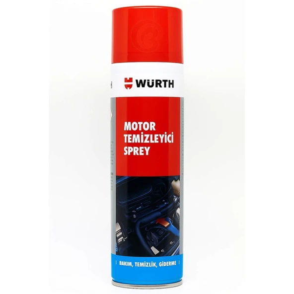 Würth Motor Temizleme Spreyi 500 ml (Su Gerekmez) ürün görseli 1