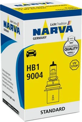 NARVA AMPUL HB1 12V 65/45W 9004 HB1 ürün görseli 1