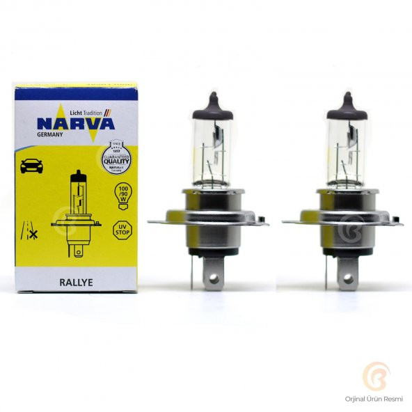 Narva Ampul H4 12V 100/90W P43t Tırnaklı - 2 ADET ürün görseli 1
