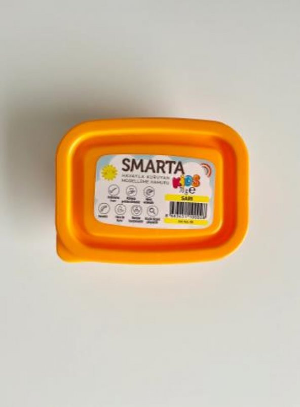SMARTA KIDS HAVAYLA KURUYAN MODELLEME HAMURU SARI 70GR ürün görseli 1