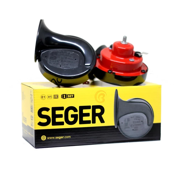 Seger Dadat Salyangoz Korna 12V 118 Db ( Tek Fişli ) 2'li PAKET ürün görseli 1