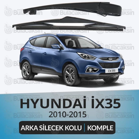 Hyundai İX35 2010-2015 Komple Arka Silecek Kolu Ve Süpürgesi Seti ürün görseli 1