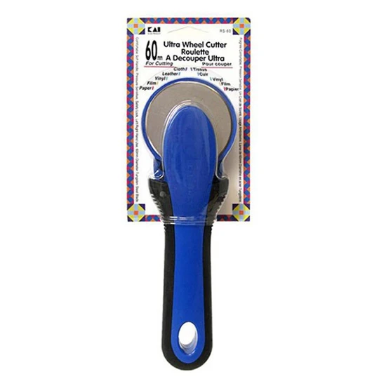 KAİ RS-60 Yuvarlak Bıçaklı Kumaş Deri Vinil PVC Kağıt Rulet Kesi ürün görseli 1