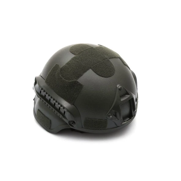 Single Sword Tactical Airsoft Kompozit Başlık, Koruyucu Kask - Resim 5