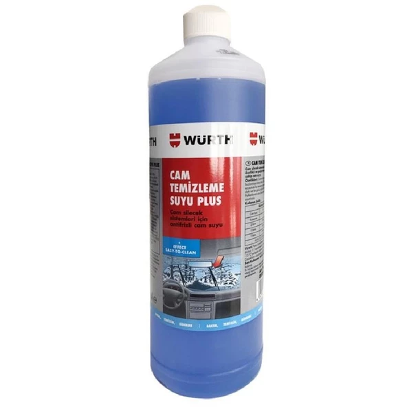 Würth Konsantre Antifrizli Cam Temizleme Suyu Plus 1000 ml ürün görseli 1