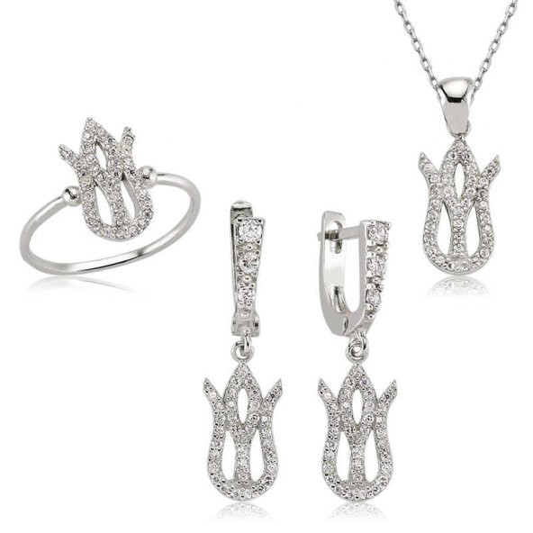 Gümüş Lale Bayan Set SL2274 ürün görseli 1
