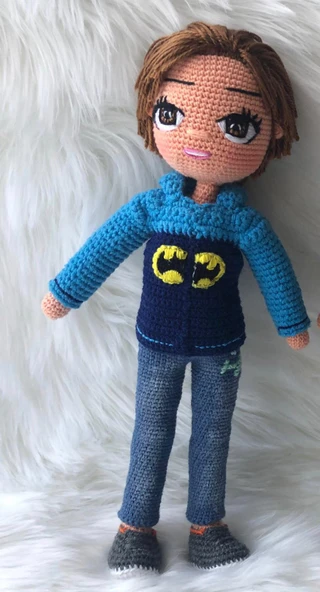 Eren Bebek Amigurumi Organik Oyuncak ürün görseli 1