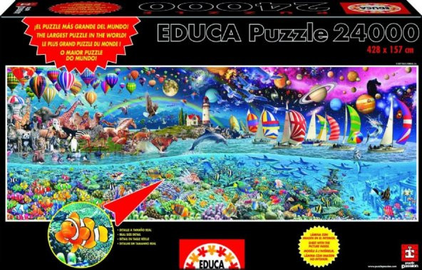 Educa 24000 Parça Puzzle Life, The Greatest - Resim 2