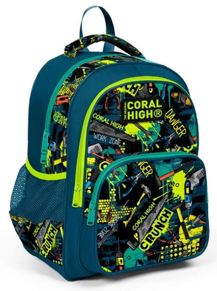 Coral High Yeşil İlkokul Okul Sırt Çantası - Erkek Çocuk ürün görseli 1