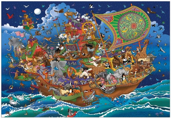 Anatolian 260 Parça Nuh'un Gemisi II Puzzle - Steve Skelton ürün görseli 1