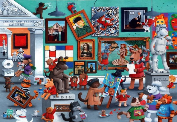 Anatolian 260 Parça Sanatseverler Puzzle - Peter Adderley ürün görseli 1