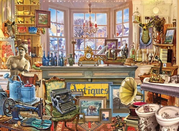 Anatolian 1000 Parça Antikacı Puzzle - Steve Crisp ürün görseli 1