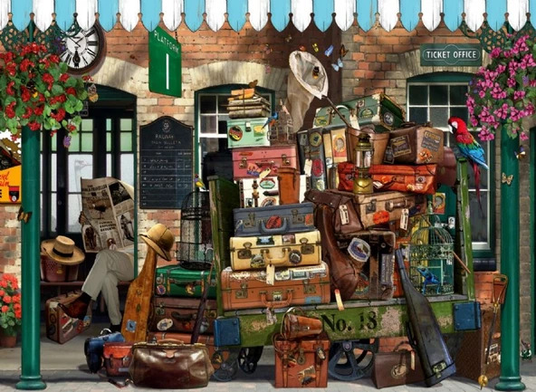 Anatolian 1000 Parça İstasyon Puzzle - Garry Walton ürün görseli 1