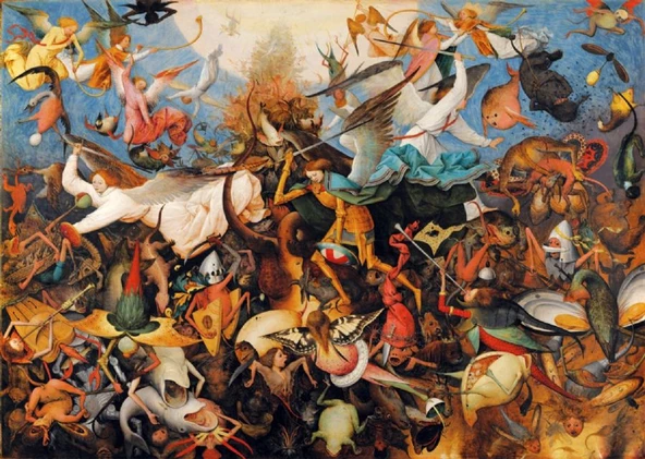 Anatolian 3000 Parça Asi Meleklerin Düşüşü Puzzle - Bruegel ürün görseli 1