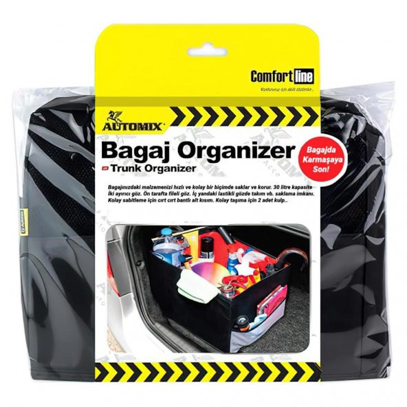 Automix Oto Bagaj Düzenleyici Organizer Çanta ürün görseli 1