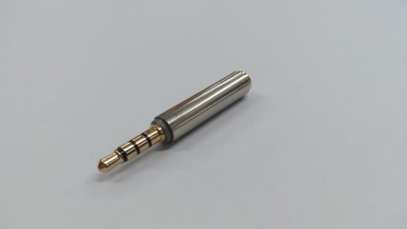 3.5 mm Stereo Uzatma Aparatı 4 Boğumlu - Gri ürün görseli 1