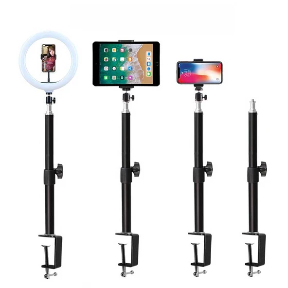 GDX TLB Holder 30-60 cm Alüminyum Masaüstü Video, Yayın ve Ürün Çekim Işık Tripodu ürün görseli 1
