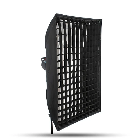 GDX BW-6090 60x90cm Tek Tıkla Kolay Kurulum Dikdörtgen Gridli Softbox Bowens Mount Flaş ve COB LED Uyumlu ürün görseli 1