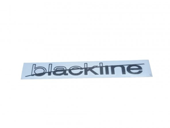 Ford Connect Blackline Yazı Etiket Çıkartması Bagaj Küçük 180MM ürün görseli 1