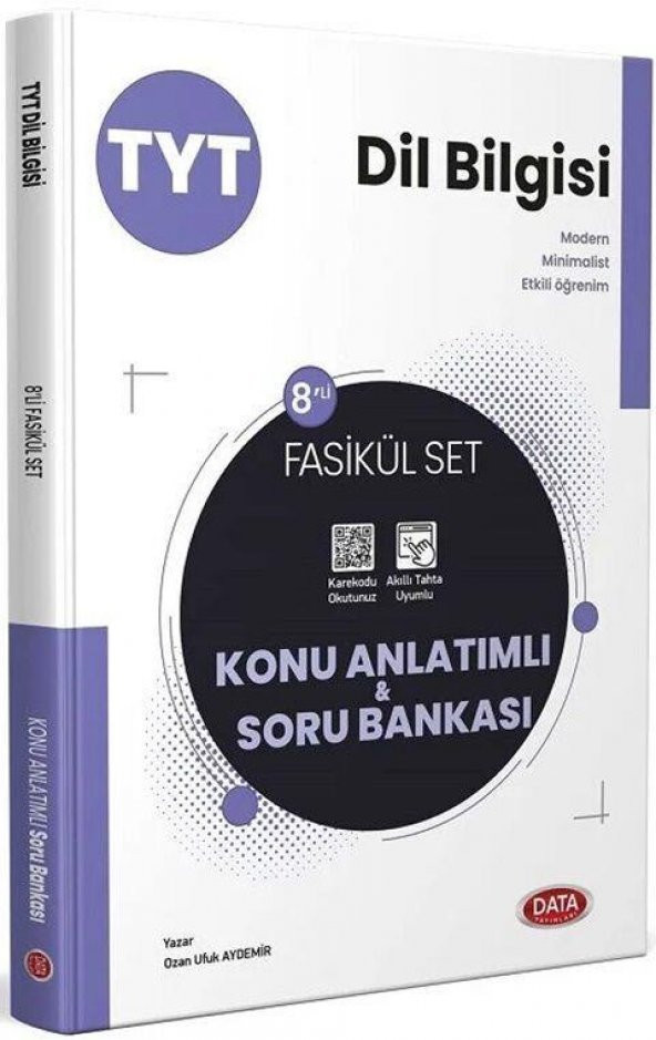 TYT Dil Bilgisi Konu Anlatımlı Soru Bankası Data Yayınları ürün görseli 1