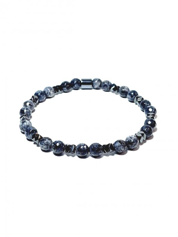 JTAW24DOB1333 JANTİ BİLEKLİK CEYT ve HEMATİT DOĞALTAŞ 6 MM ürün görseli 1