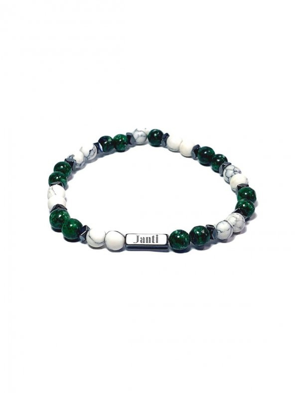 JTAW24DOB1344 JANTİ BİLEKLİK HAVLİT CEYT ve HEMATİT 6 MM ürün görseli 1