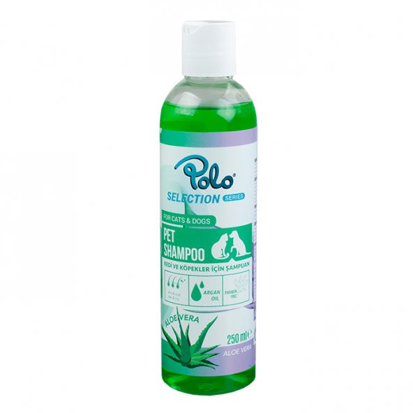 Polo Şampuan Aleo Vera 250 Ml Kedi ve Köpek için Skt: 07/2028 ürün görseli 1