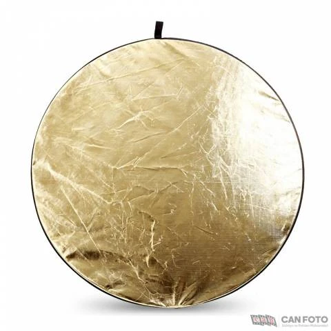 GDX 60 cm 5 in 1 Reflektör Seti Gümüş Altın Beyaz Siyah Difüzör Yansıtıcı Panel ürün görseli 1