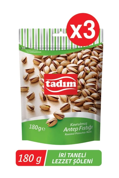 Tadım Antep Fıstığı 180gr 3lü Paket ürün görseli 1