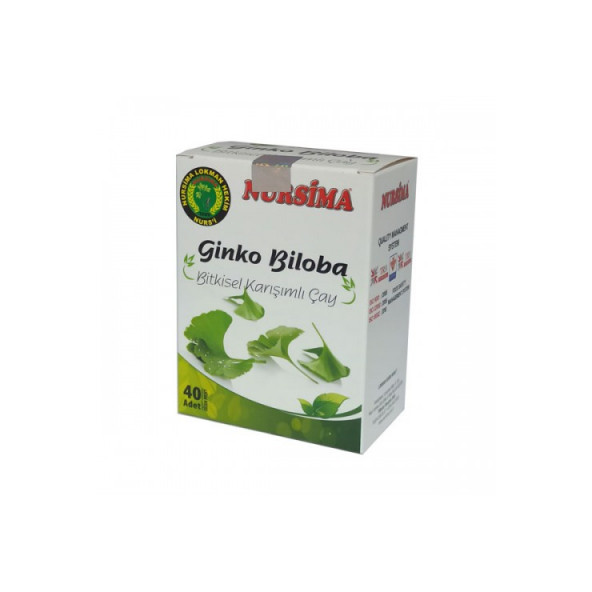 NEŞE NATURAL GİNKO BİLOBA  BİTKİ ÇAYI 40 ADET SÜZEN POŞET ürün görseli 1