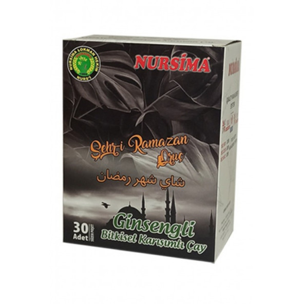 NEŞE NATURAL GİNSENGLİ KARIŞIK BİTKİ ÇAYI 30 ADET SÜZEN POŞET ürün görseli 1