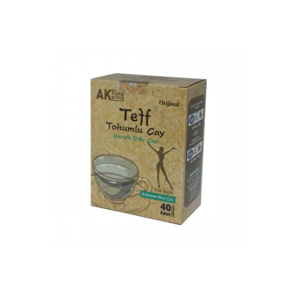 NEŞE NATURAL TEFF TOHUMLU BİTKİ ÇAYI 40 ADET SÜZEN POŞET ürün görseli 1