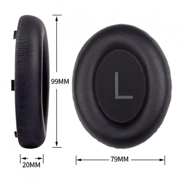 Bose NC700 Uyumlu Yedek Kulaklık Pedi - Resim 2