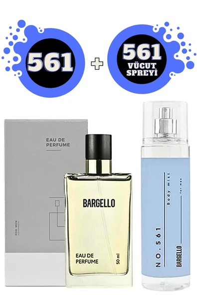 561 Erkek Parfüm Fresh Edp 50ml + No:561 Erkek Body Mist 210ml ürün görseli 1