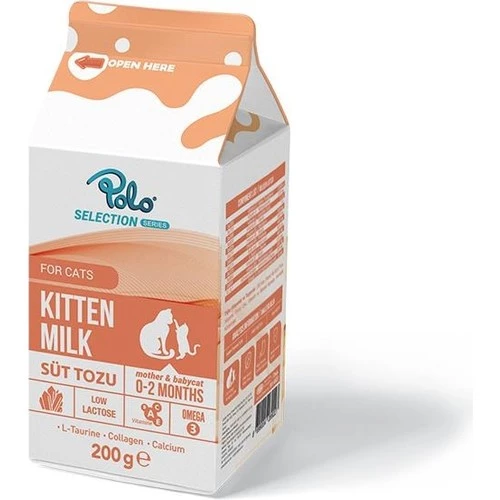 Polo Kitten Milk Süt tozu 200 gr Skt: 10/2027 ürün görseli 1