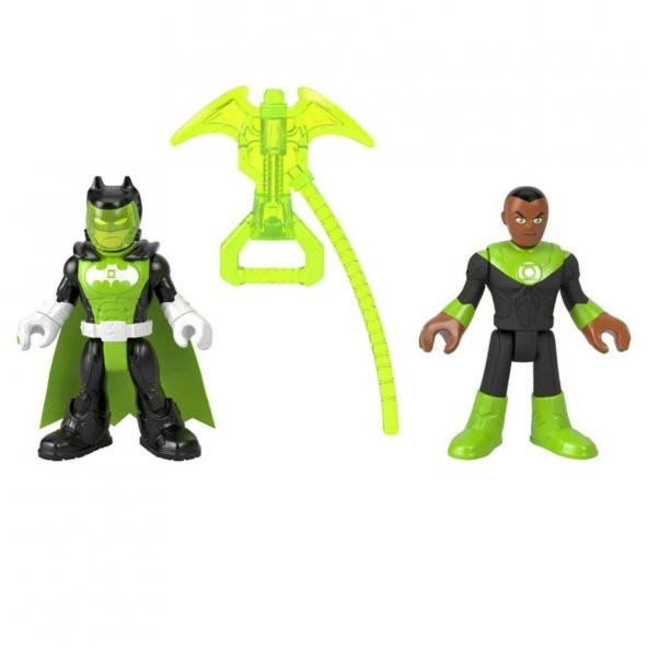 imaginext DC Super Friends Figürler - Batman & Green Lantern - HML10 ürün görseli 1