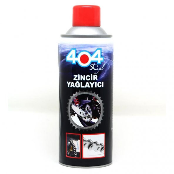 404 Motosiklet - Bisiklet Zincir Yağı 400 ml ürün görseli 1