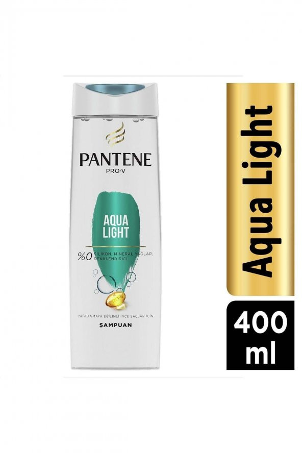 PANTENE ŞAMPUAN 400ML-AQUA LIGHT ürün görseli 1