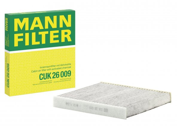 MANN-FILTER CUK 26 009 Aktif Karbon Polen Filtresi ürün görseli 1