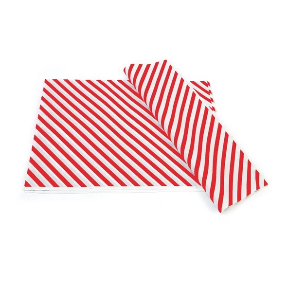 Kırmızı Çizgi Baskılı 40Gr İthal Beyaz Sülfit Ambalaj Kağıdı 70x100CM  5 kg ürün görseli 1