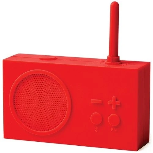 Lexon Tykho 3 Radyo ve Bluetooth Hoparlör Kırmızı LA119R9 ürün görseli 1