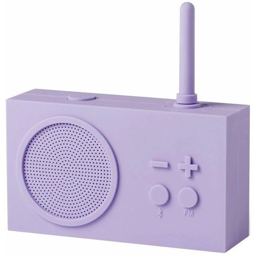 Lexon Tykho 3 Radyo ve Bluetooth Hoparlör Lila LA119LL ürün görseli 1