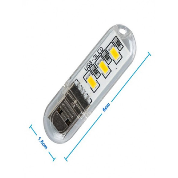 Taşınabilir Mini Flash Usb Led Işık Lamba Gece Lambası ürün görseli 1